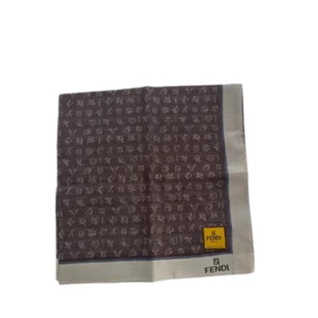 Fendi Vintage Pre-owned Fabric scarves Brun, unisex Vintage Accessories, Størrelse: ONE Size