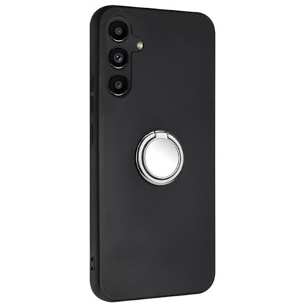 Samsung Galaxy S25 Plus Skal med ringhållare - Silver