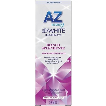 AZ Dentifricio 3DWhite Illuminate Bianco Splendente 50ml