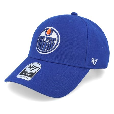 47 Brand - Azul adjustable Gorra - Edmonton Oilers NHL '47 Mvp Royal Adjustable @ Hatstore