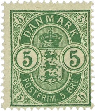 Danmark 1884 - AFA 34 - Postfrisk