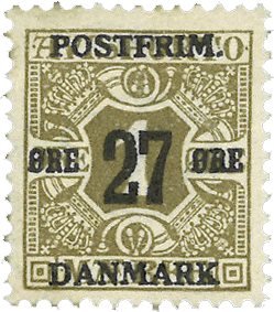Danmark 1918 - AFA 85 - Ubrugt