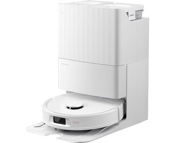 Roborock-QR 798 White-Robotstøvsuger med mopp og LiDAR-navigering-Cleaning & Garment Care-Robotstøvsuger