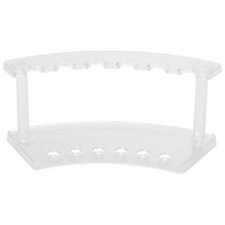 Plastpennhållare, 4 st plastpennhållare displayställ 6-fack pennställ ögonbrynspenna st