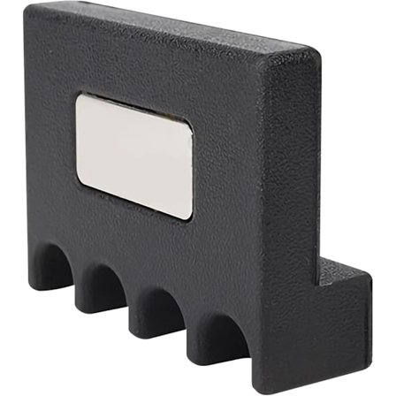 4-kø-billardkø-holder, bærbar billardkø-støtte, kø-holder til bord, vægtet, holdbar, billardkø-holder, mini-kø-holder, tilbehør til billardkø