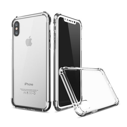 SKALO iPhone X/XS Ekstra stærk TPU-cover