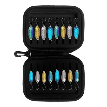 Fiskelokke Hård Metal Ske Spinner Bait Kunstige Blinkende Dele Tackle Tilbehør (FMY)