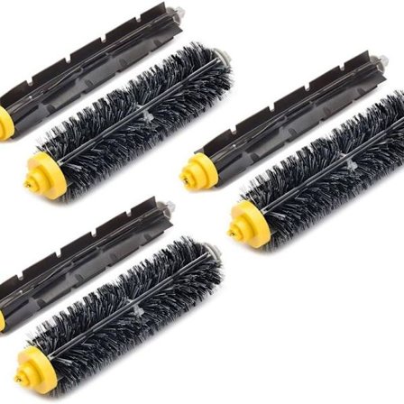 3 sæt rullebørster reservedele til iRobot Roomba 600 700 serie