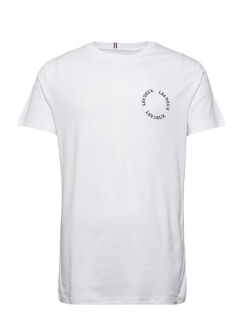 Circle T-Shirt T-shirts Short-sleeved Vit Les Deux