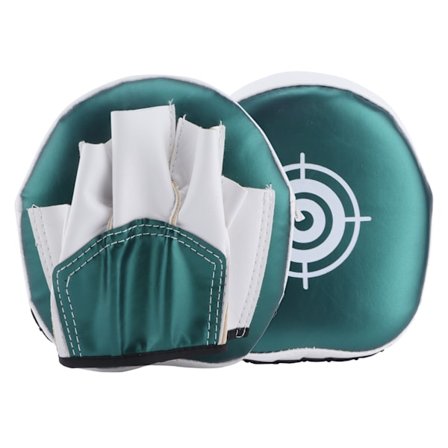 Boxning Böjd Fokus Slaghandskar Barn Mini Boxningshandskar Pads Boxning Mål Pads Grön