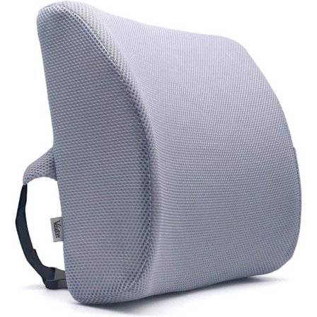 Valuetom Ländersupportkudde med minnesskum Ny ergonomisk design i viskoelastisk skum med tyg