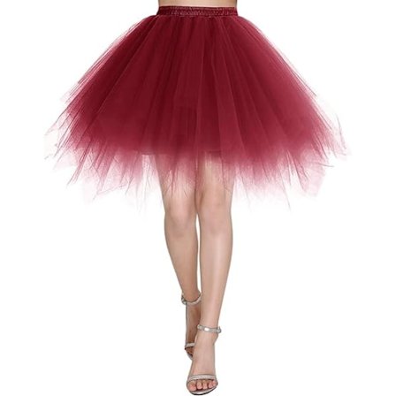 Naisten Tulle Tutu-hame, 1950-luvun Vintage Ballet Tutu Fluffy Petticoat