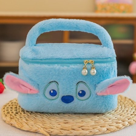 Plysch Handväska Sminkväskor 20X10X9CMF F