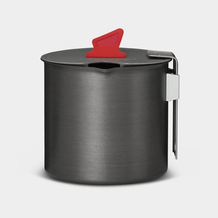 Olla de camping con tapa Primus Trek Pot, aluminio anodizado duro, 600 ml