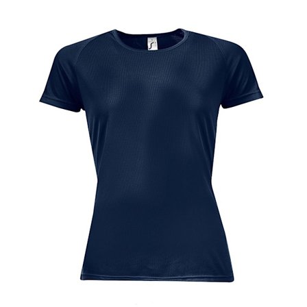SOLS Dam/Dam Sporty Kortärmad T-shirt L French Navy