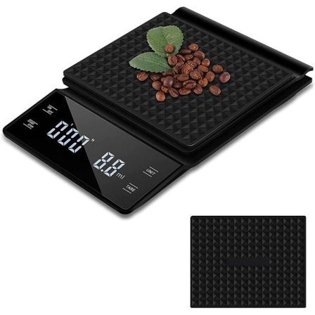 Kaffevåg med timer 3kg/0,1g Multifunktionell köksvåg