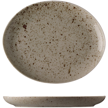 Tallrik Oval Lilien Lifestyle Natural