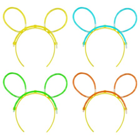 Selvlysende Hårbøjle med Ører