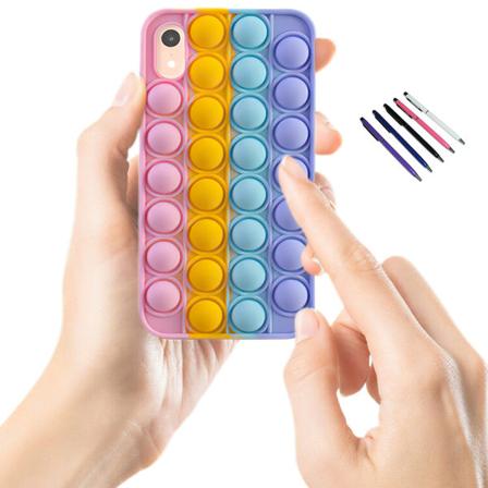 iPhone XR - Pop It Fidget -suojakotelo