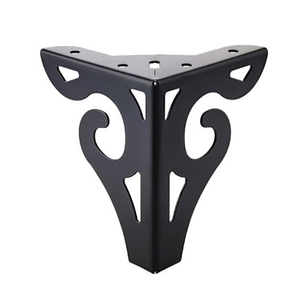 2 stycken (svart) Möbel Soffa Ben, Soffa Ben, Moderna Soffa Ben