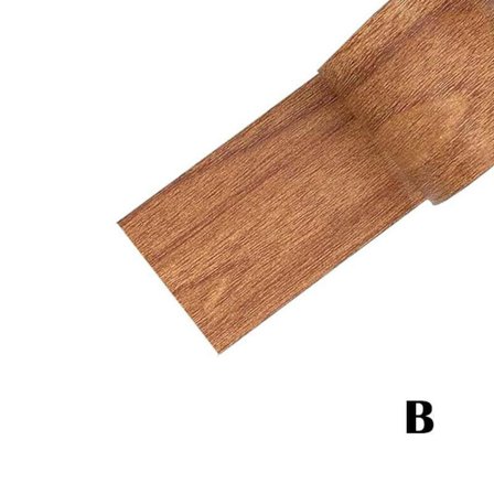 Itseliimautuva puukuvioinen teippi huonekalujen korjaukseen, teksturoitu realistinen puukuviointi vedenpitävä kestävä liimapaikka lattioille oville 