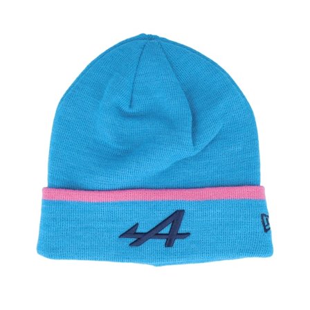 Formula One - Motor Azul cuff Beanie - Alpine F1 F1 24 Essential Polyana BlueCuff @ Hatstore