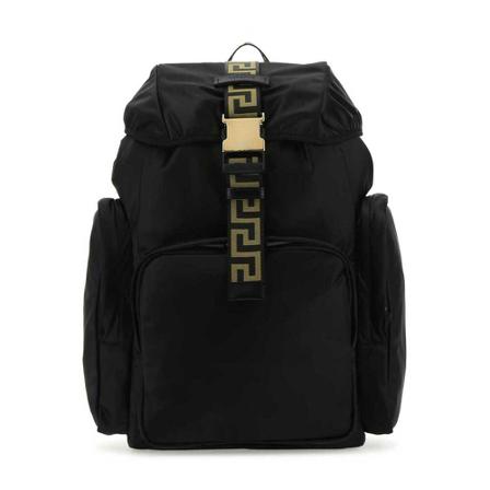 Versace Rugzaks , Zwart , Heren , Maat: ONE Size Rugzakken
