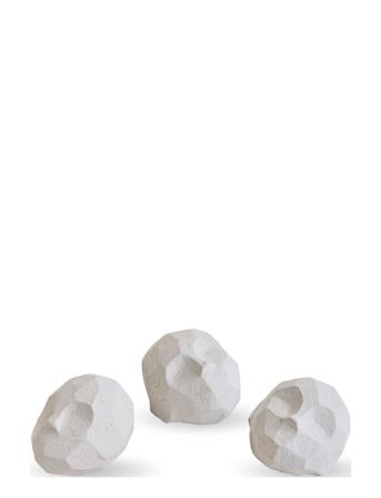 Sculpture Pebble Head Home Decoration Decorative Accessories/details Porcelain Figures & Sculptures Creme Cooee Design