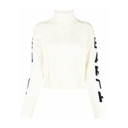 MC2 Saint Barth Turtlenecks Hvid, Dame Rullekraver