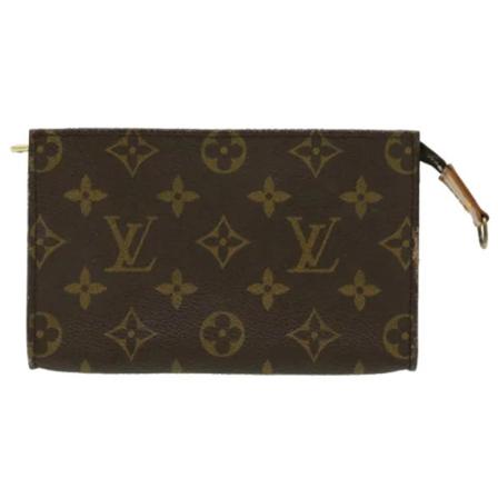 Louis Vuitton Vintage, Pre-owned Canvas pouches Bruin, unisex, Maat:ONE Size