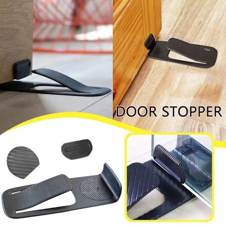 Dörrstopp, kraftig dörrstoppkil, alla dörrar, alla golv, dörrstopp