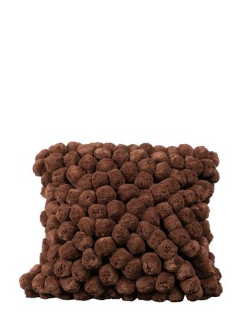 Byon Pillow Pom Pom - Brown - 45X45CM