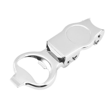 Liten sammenleggbar flaskeåpner med forseglet lokk, bærbar flaskeåpner for hjem, bar og restaurant 1 stk