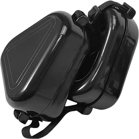 Hunde støjsikre ørevarmere vindsikre hvalpehue kæledyr ørevarmere øre tilbehør dækker jagt skyde hund hue hovedbeklædning(Sort)