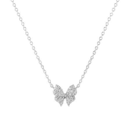 Sif Jakobs Jewellery Halsband Farfalla Dam Silver ONESIZE