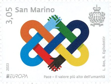 San Marino - EUROPA 2023 Fred - Postfrisk frimærke