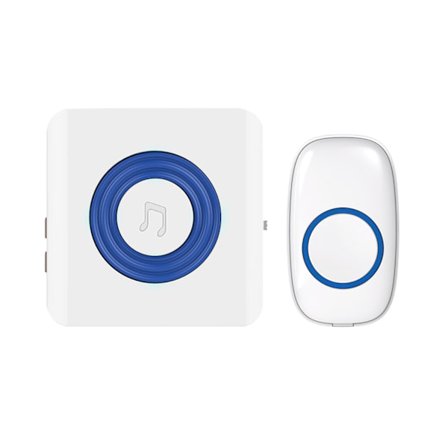 Flash vibrasjonsmusikk trådløs dørklokke døv dørklokke vibrerende dørklokke