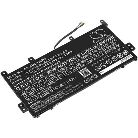 Batteri til bærbar PC for Asus C423NA-DH02, C423NA-BV0054, C523NA-0021AN4200 og andre.