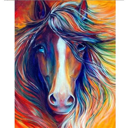 Diy Animal Horse 5d Diamond Painting (30x40cm)