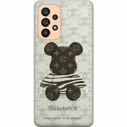 Samsung Galaxy A53 5g Genomskinligt Skal Brown Bear