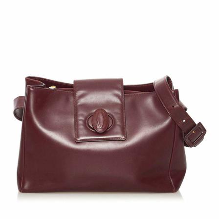 Cartier Vintage Pre-owned Shoulder Bags Rød, Dame Vintage Tasker, Størrelse: ONE Size