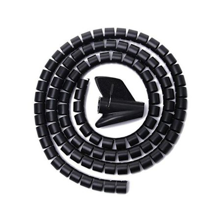 Fleksibel kabelbeskyttelse - 16 mm - sort