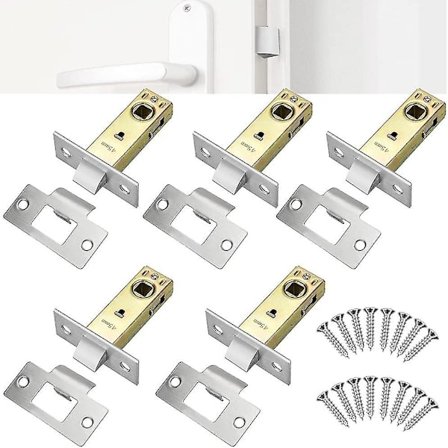 5 osainen uppolukko ilman pulttia, putkimainen kehyssuljin, alumiiniovi lukko, slam-lukko