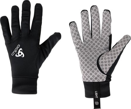 Odlo Aeolus Light Gloves Unisex workout gloves Black S