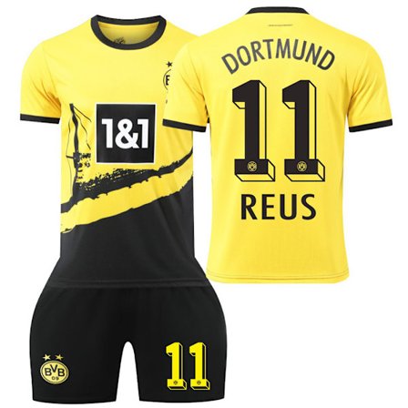 2324 Dortmund Home 11 Royce Fotbollströja 9 Ale 22 Bellingham Barn T-shirt Set Cross border