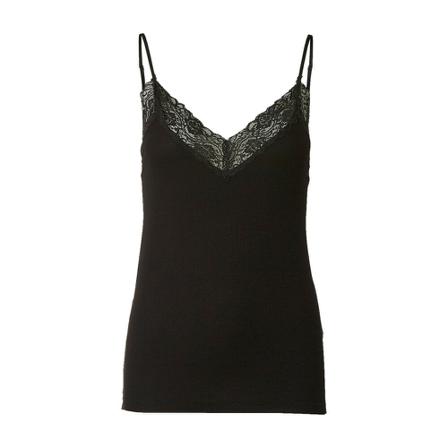 Selected Femme Black Top , Zwart , Dames , Maat: S