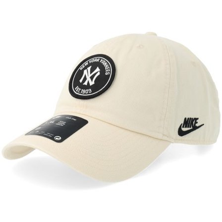 Nike MLB - MLB Beige unconstructed Keps - New York Yankees Club Natural Dad Cap @ Hatstore