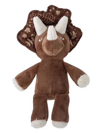 Fintan Rattle, Brown, Cotton Toys Soft Toys Stuffed Animals Brown Bloomingville