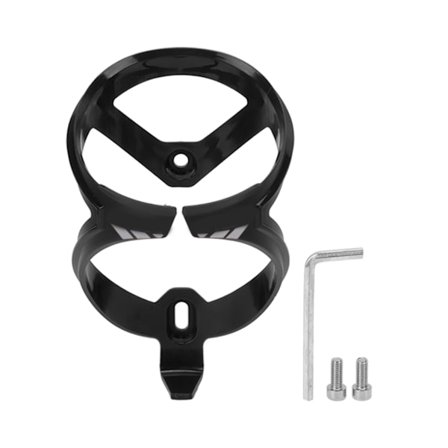 Sykkel Flaskeholder Bur Polykarbonat Setepinne Vannflaskeholder Adapter for Utendørs Langkjøring Svart
