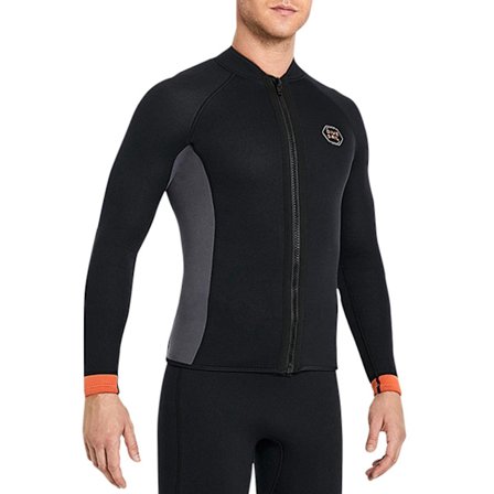 Våtdrakt Topp for Menn og Kvinner - Vannidrett, Dykking, Snorkling - XL Menn